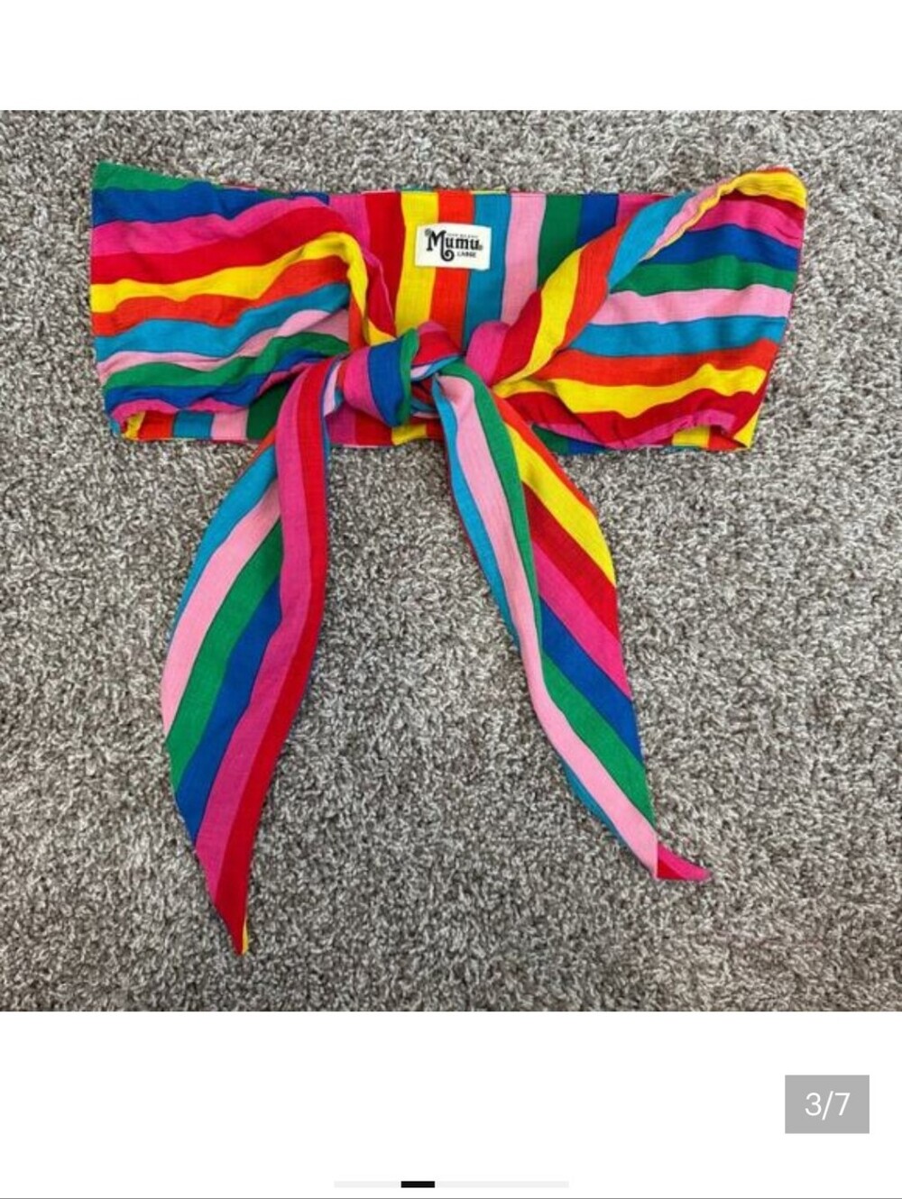 Show Me Your Mumu Explorer Pants in Tulum Stripe XL SET - Picture 3 of 3